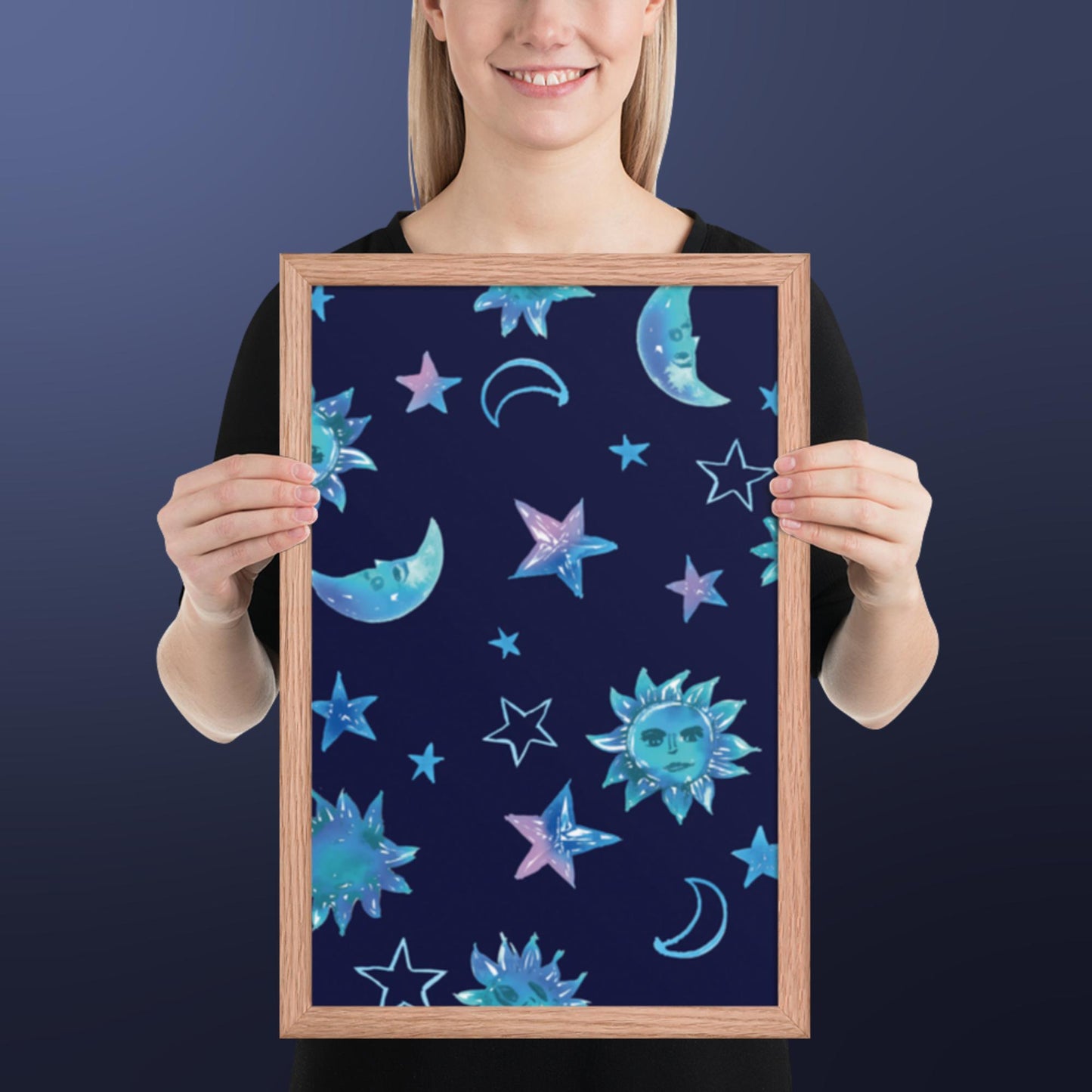 Pattern Art Framed Poster 48
