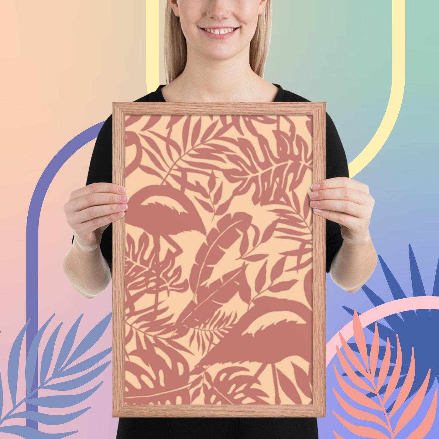 Pattern Art Framed Poster 54