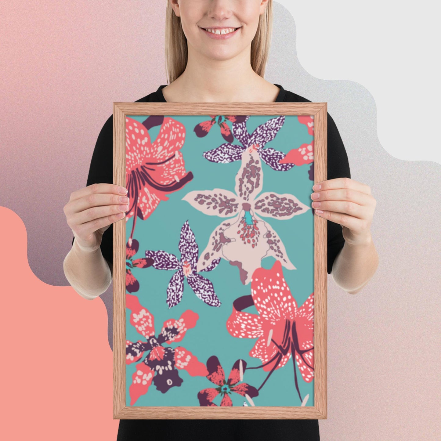 Pattern Art Framed Poster 60