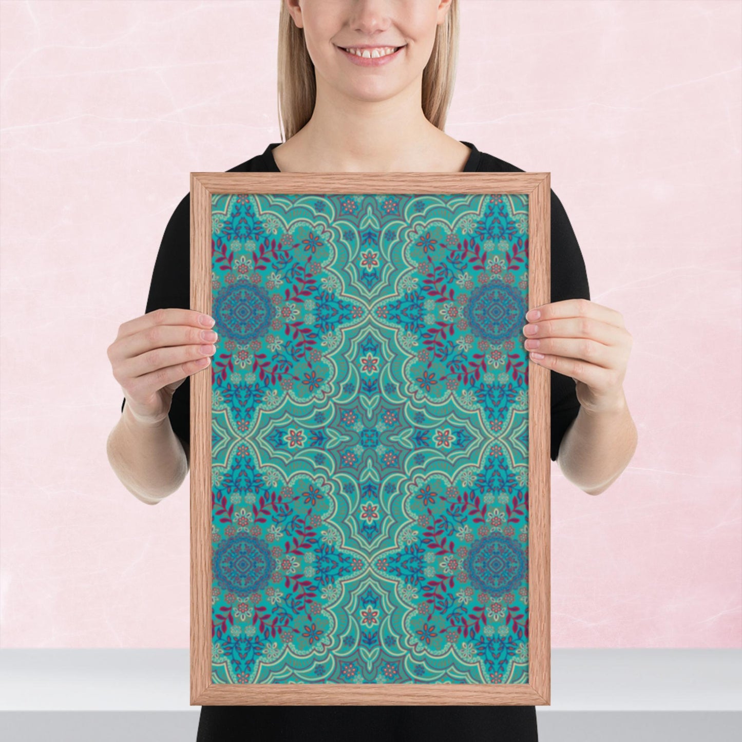 Pattern Art Framed Poster 64