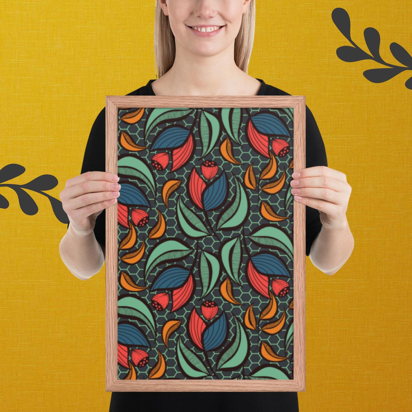 Pattern Art Framed Poster 65
