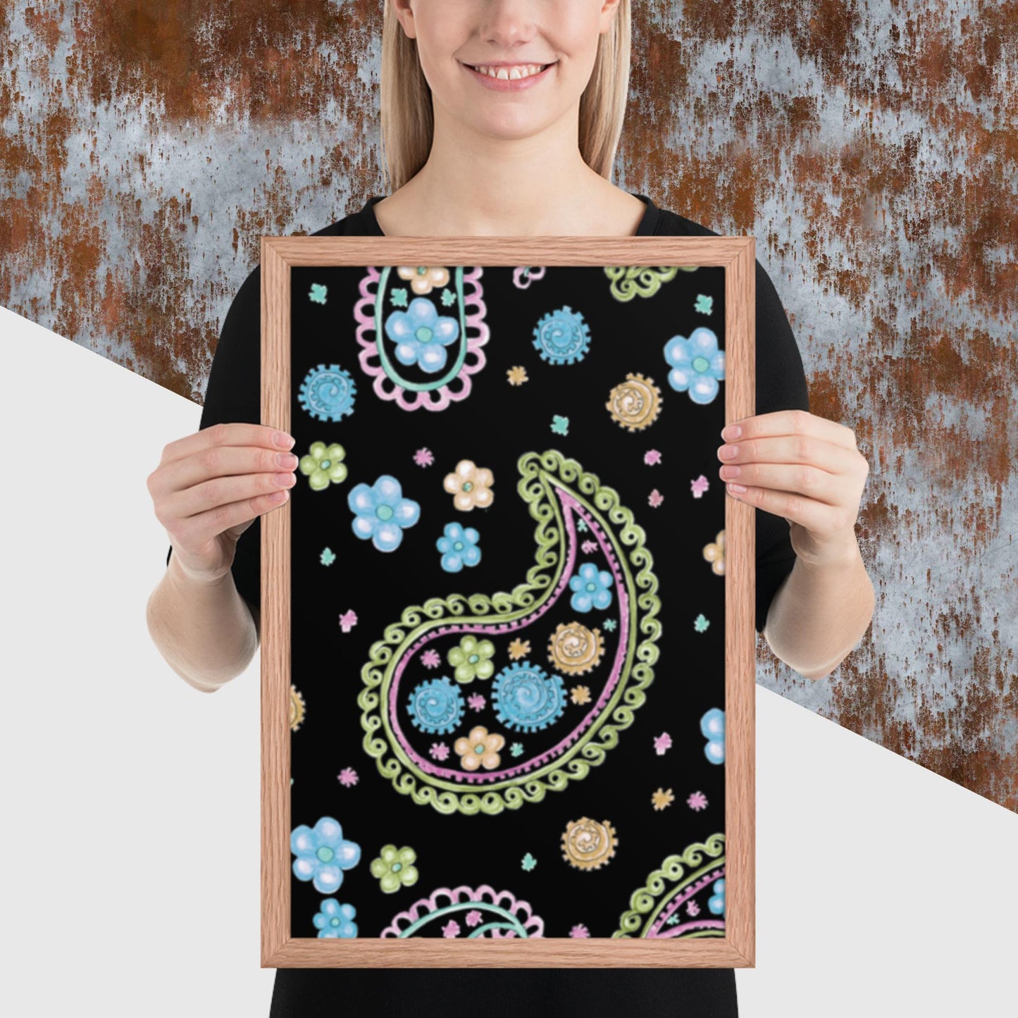 Pattern Art Framed Poster 69