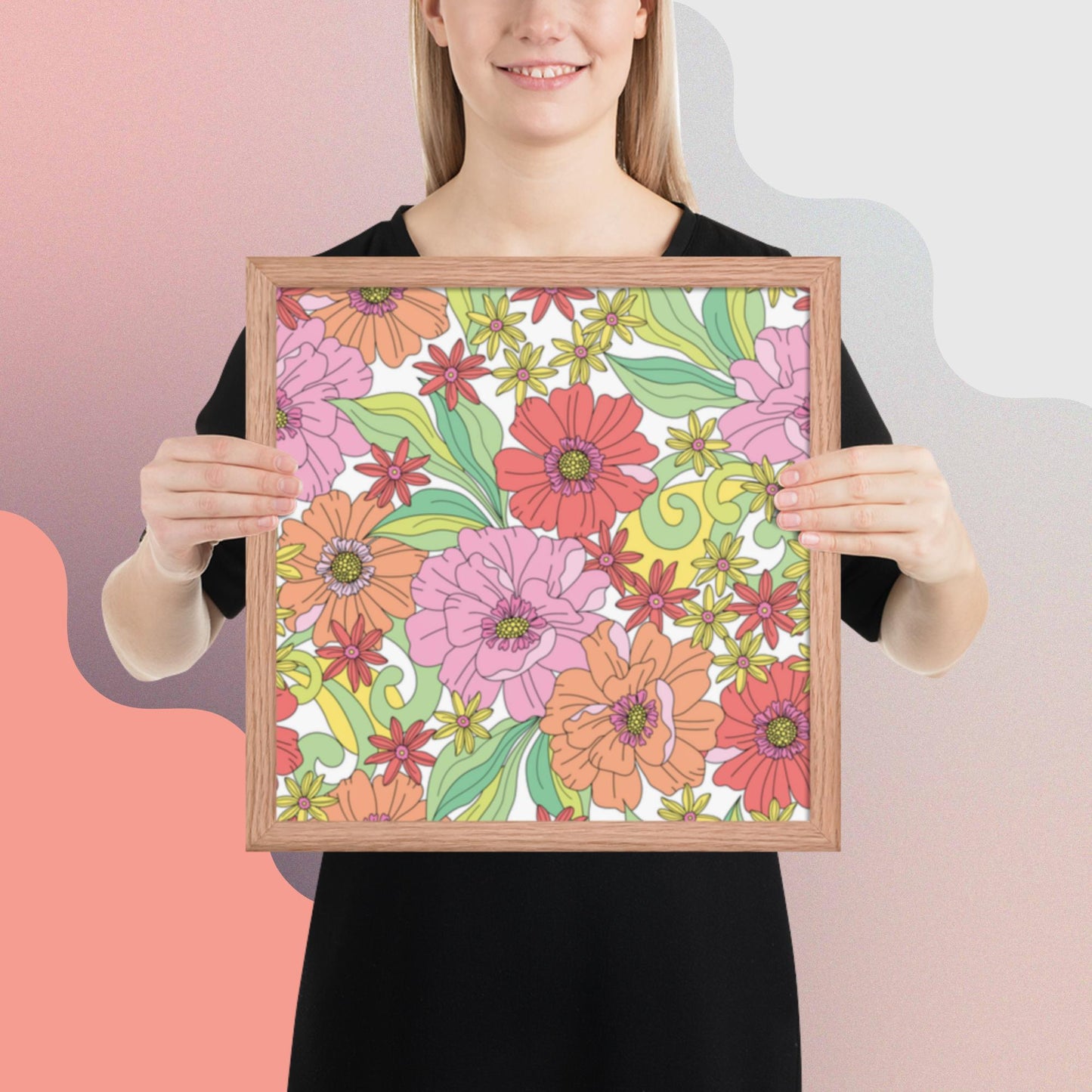 Pattern Art Framed Poster 7