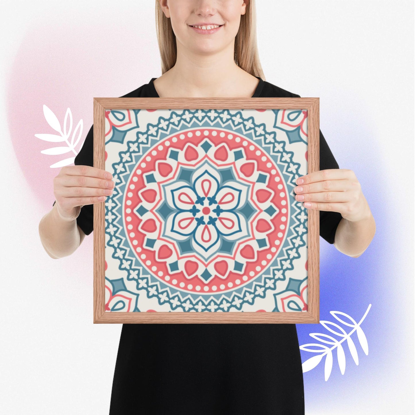 Pattern Art Framed Poster 34