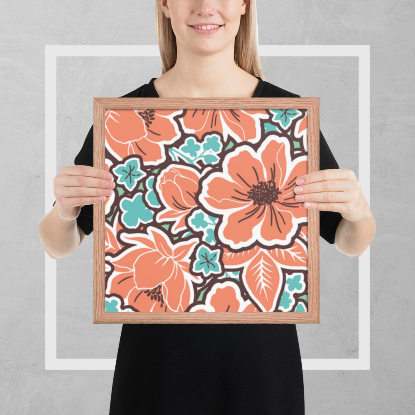 Pattern Art Framed Poster 37