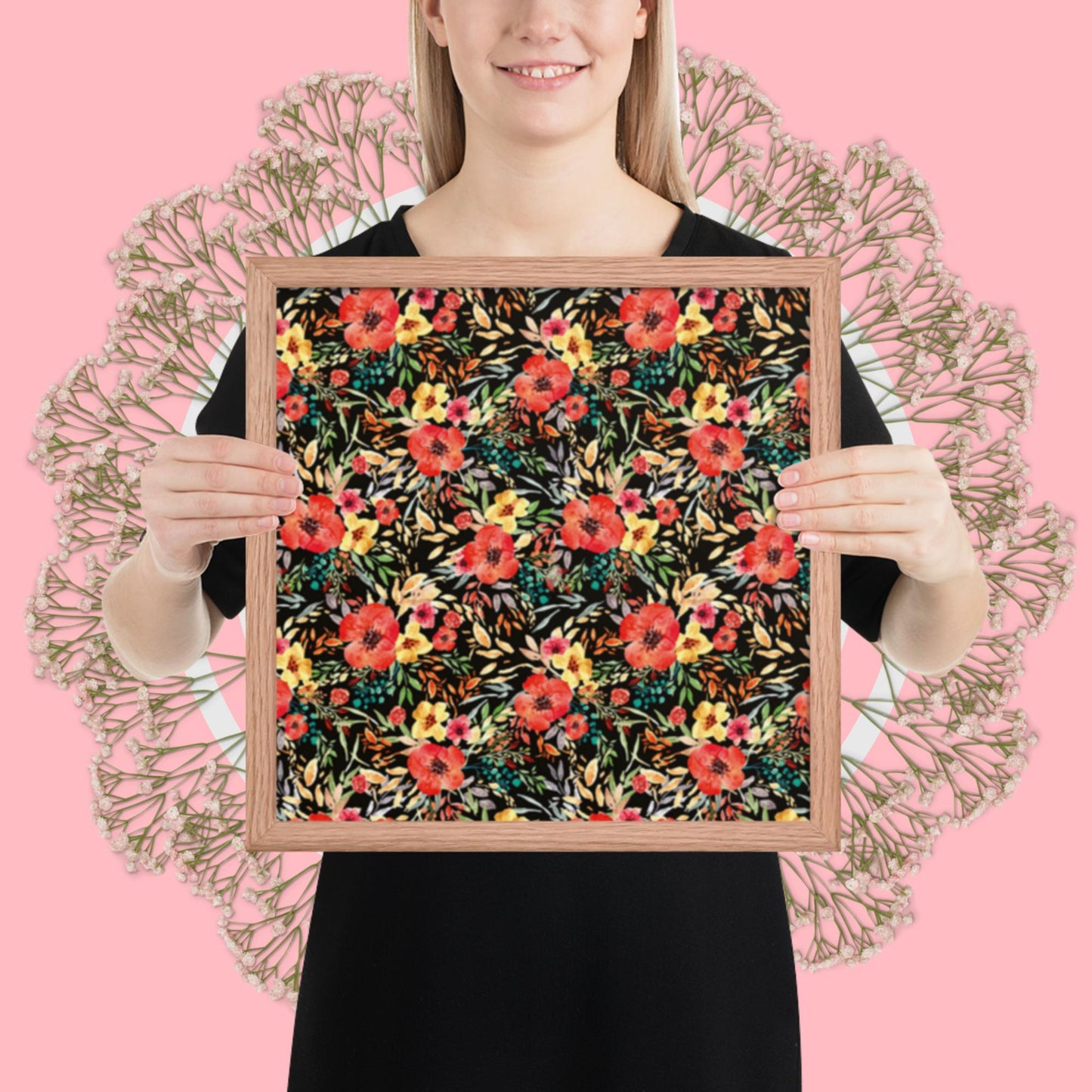 Pattern Art Framed Poster 44