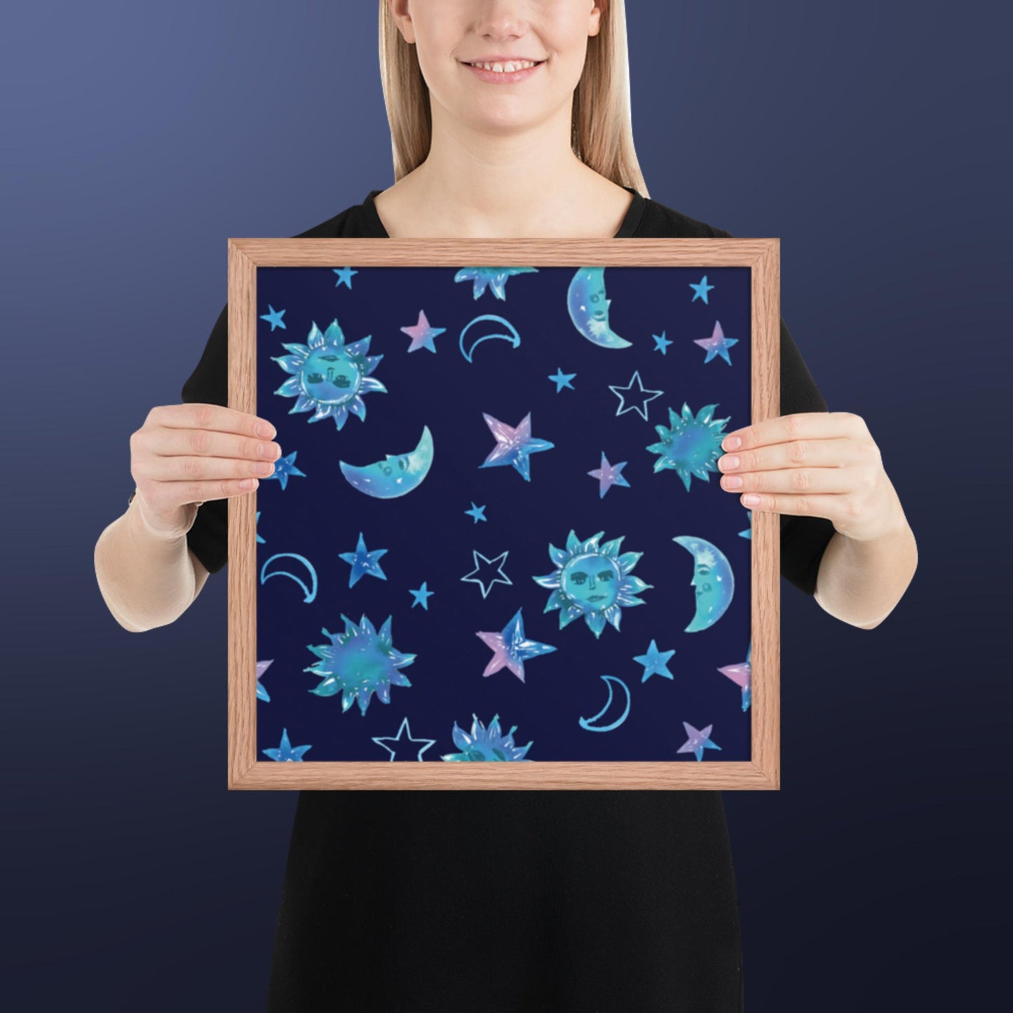 Pattern Art Framed Poster 48