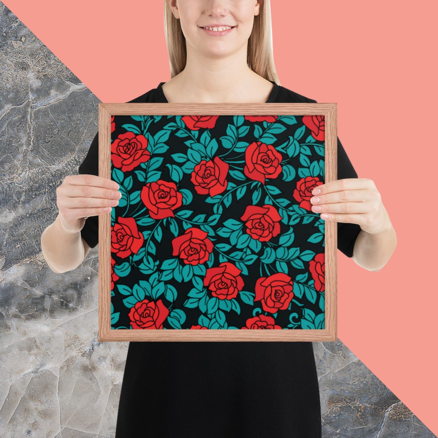 Pattern Art Framed Poster 49