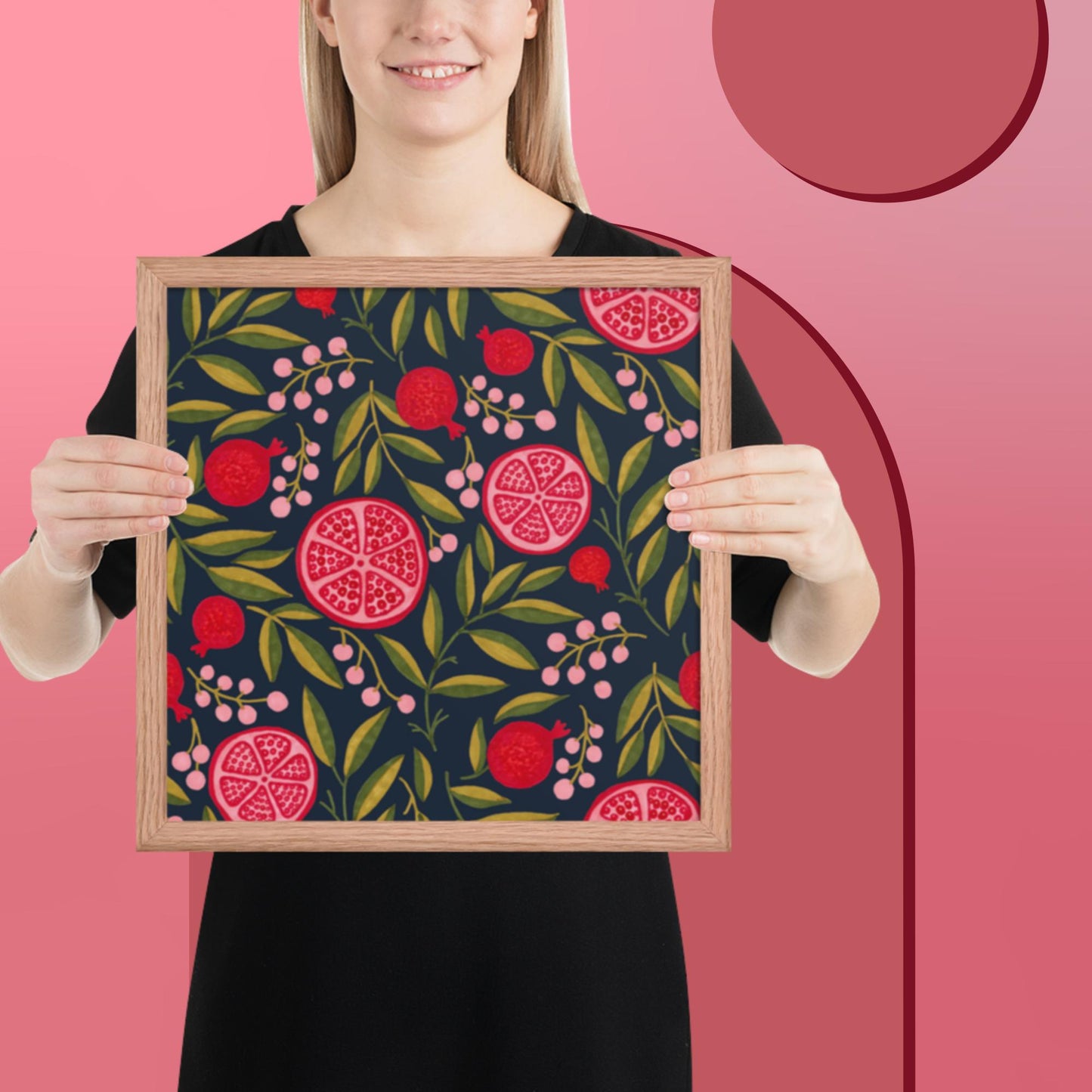 Pattern Art Framed Poster 50