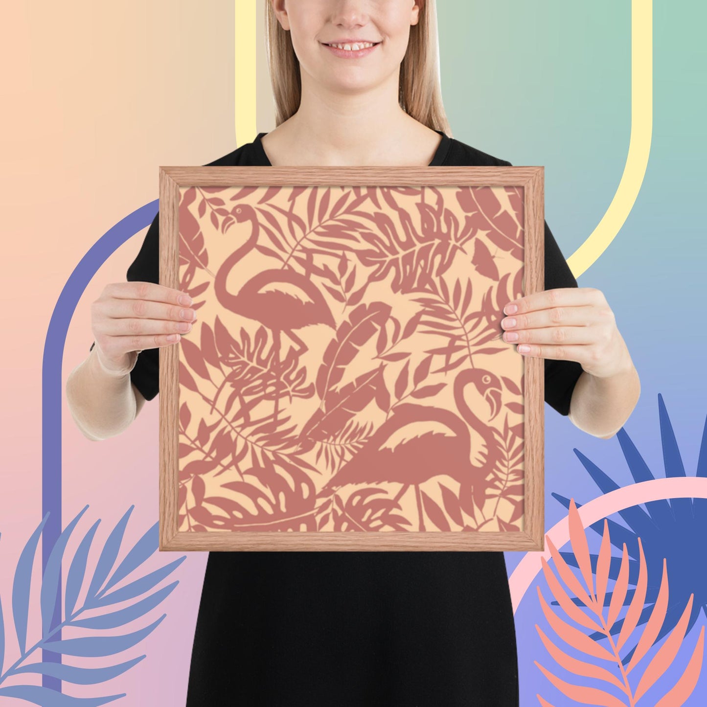 Pattern Art Framed Poster 54
