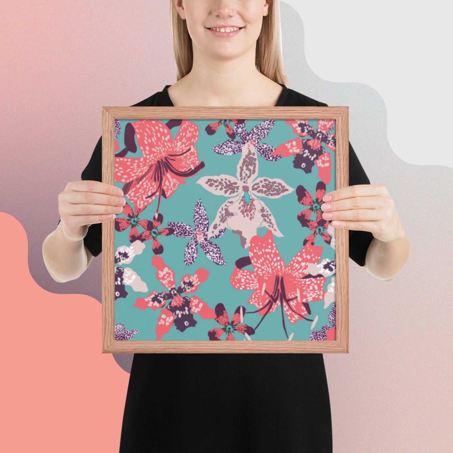 Pattern Art Framed Poster 60