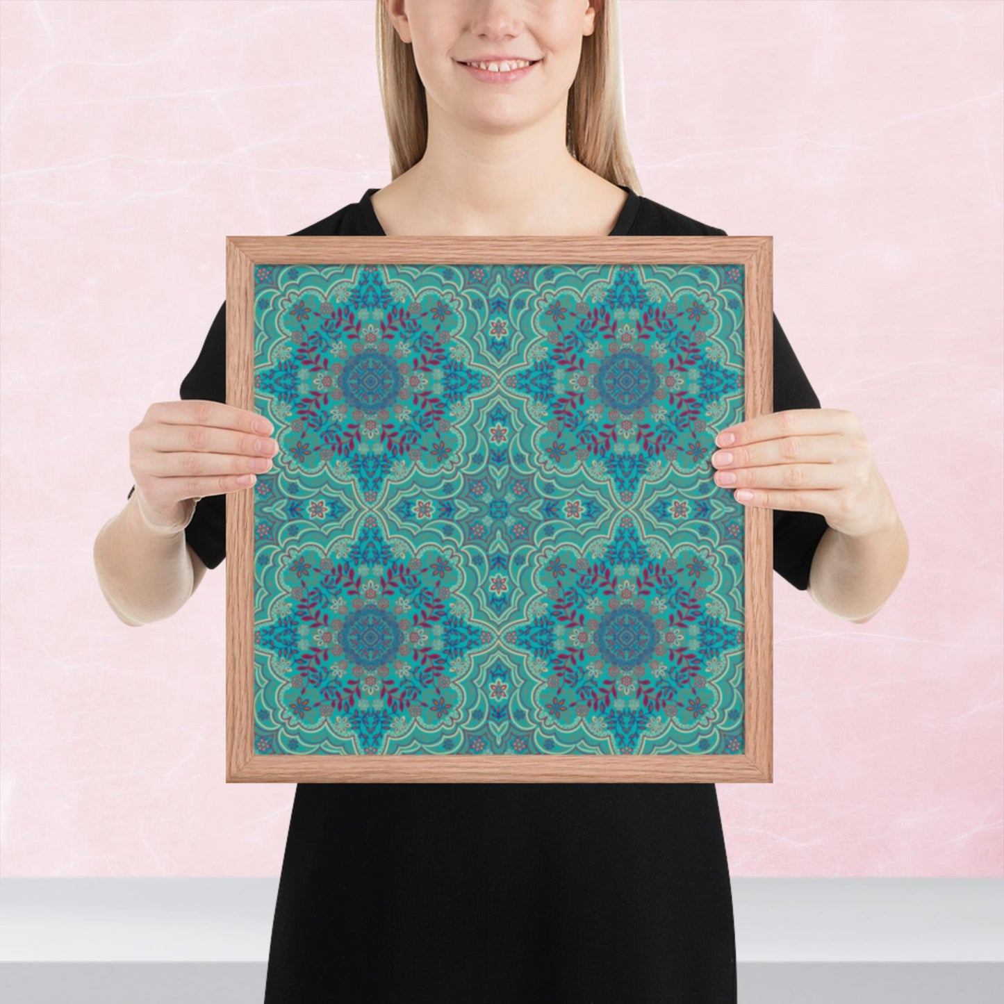 Pattern Art Framed Poster 64