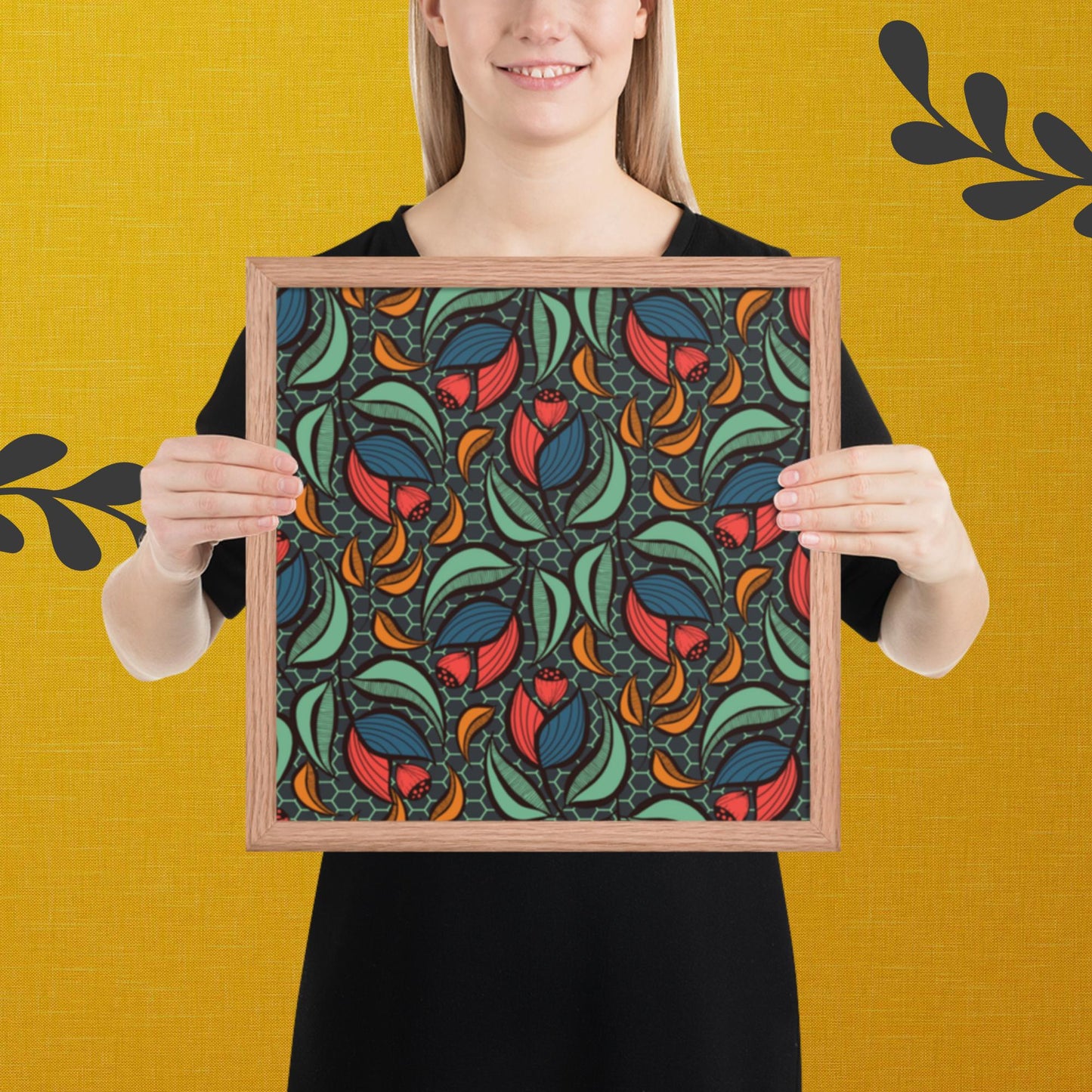 Pattern Art Framed Poster 65