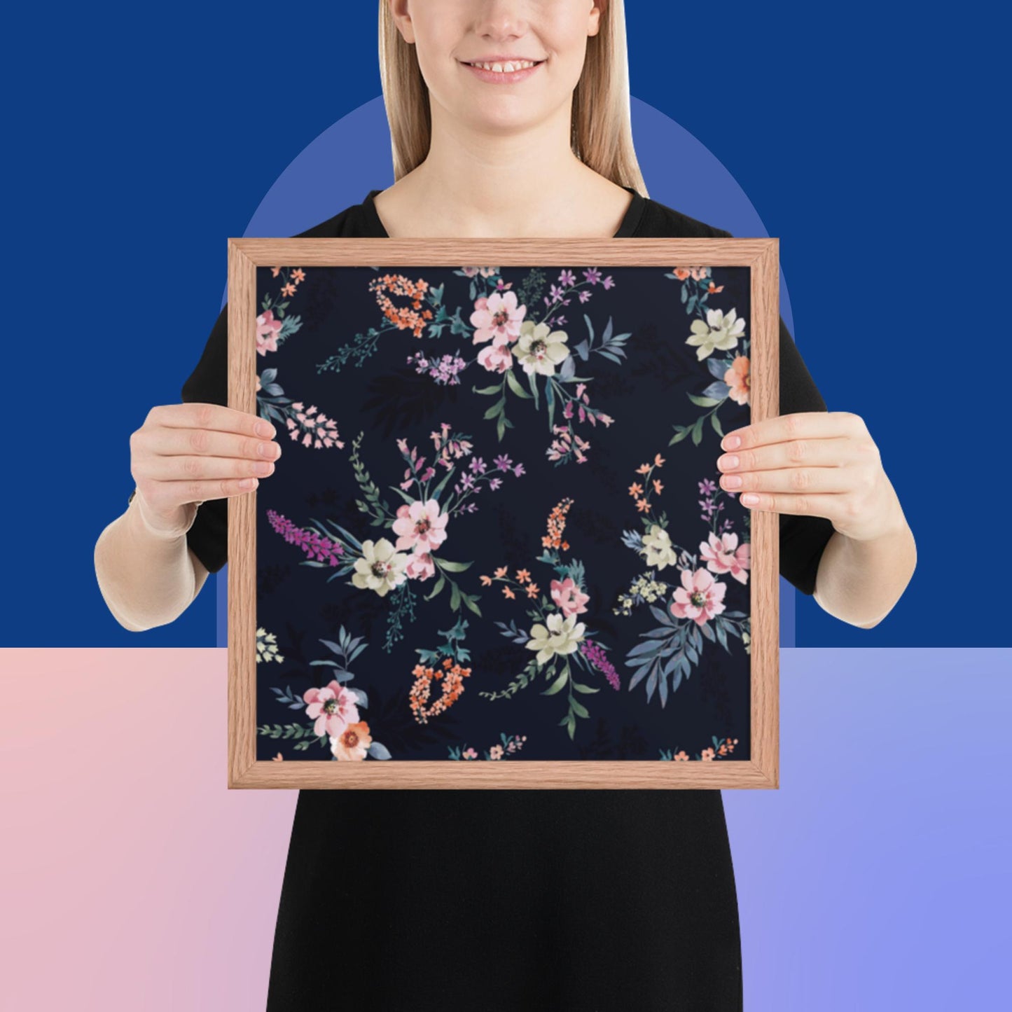Pattern Art Framed Poster 100