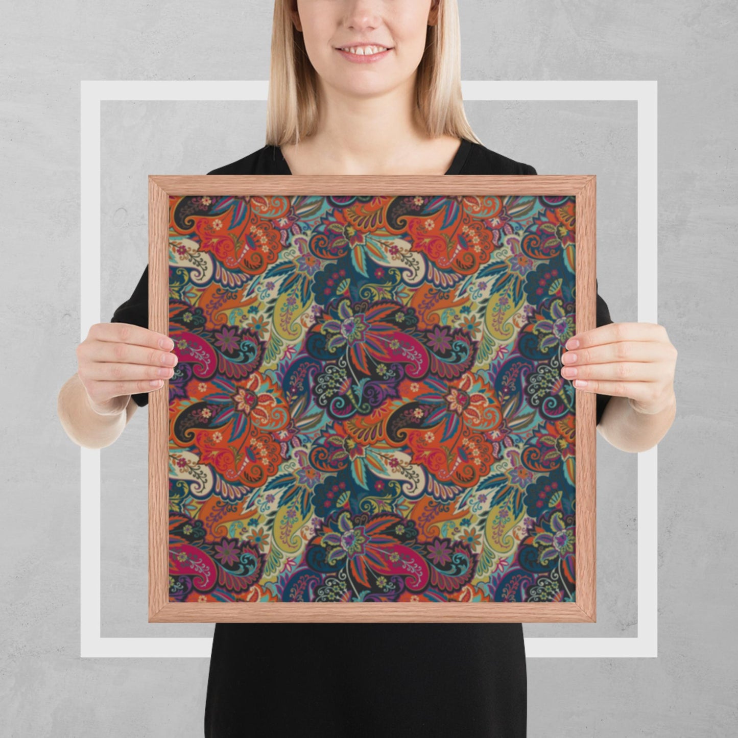 Pattern Art Framed Poster 8
