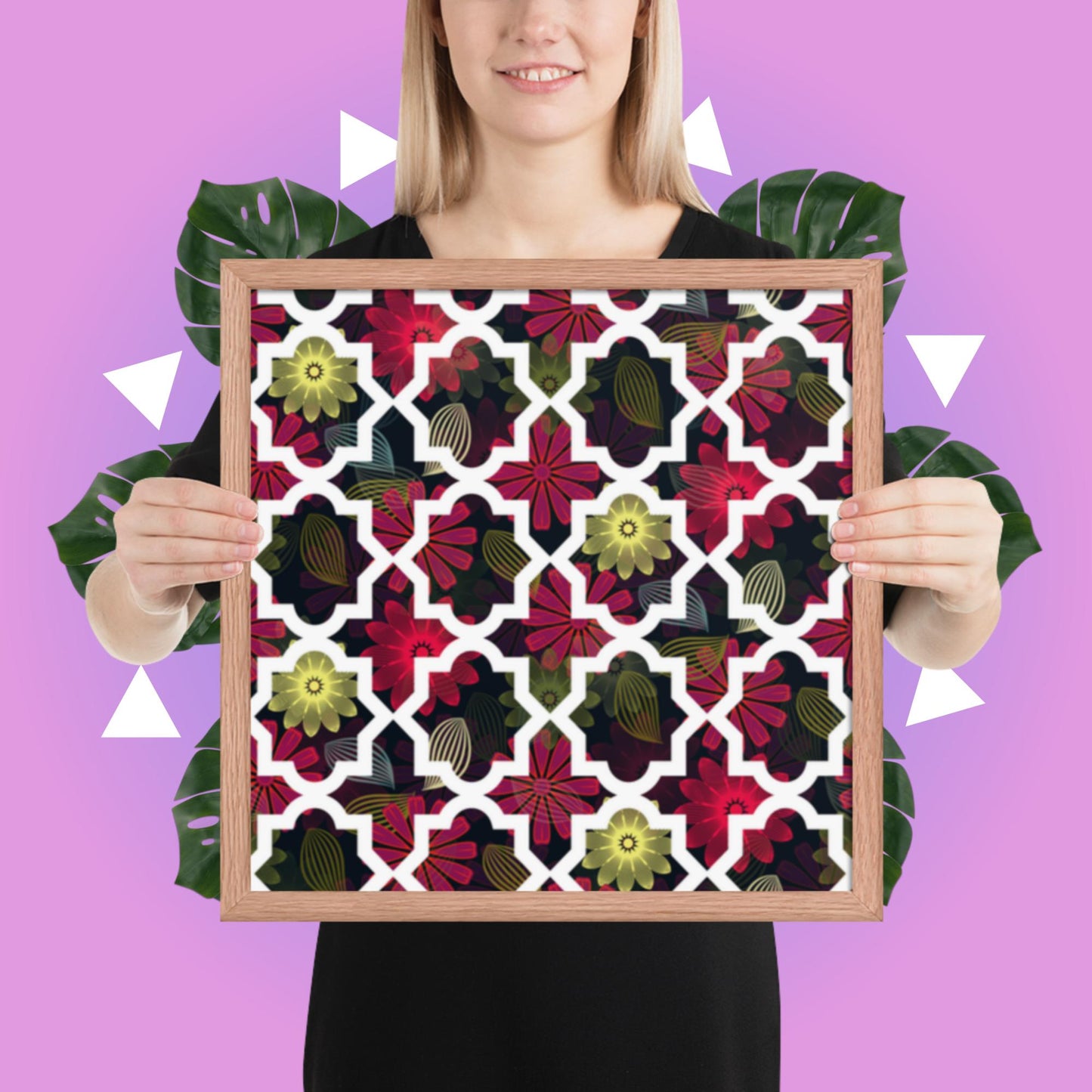 Pattern Art Framed Poster 15