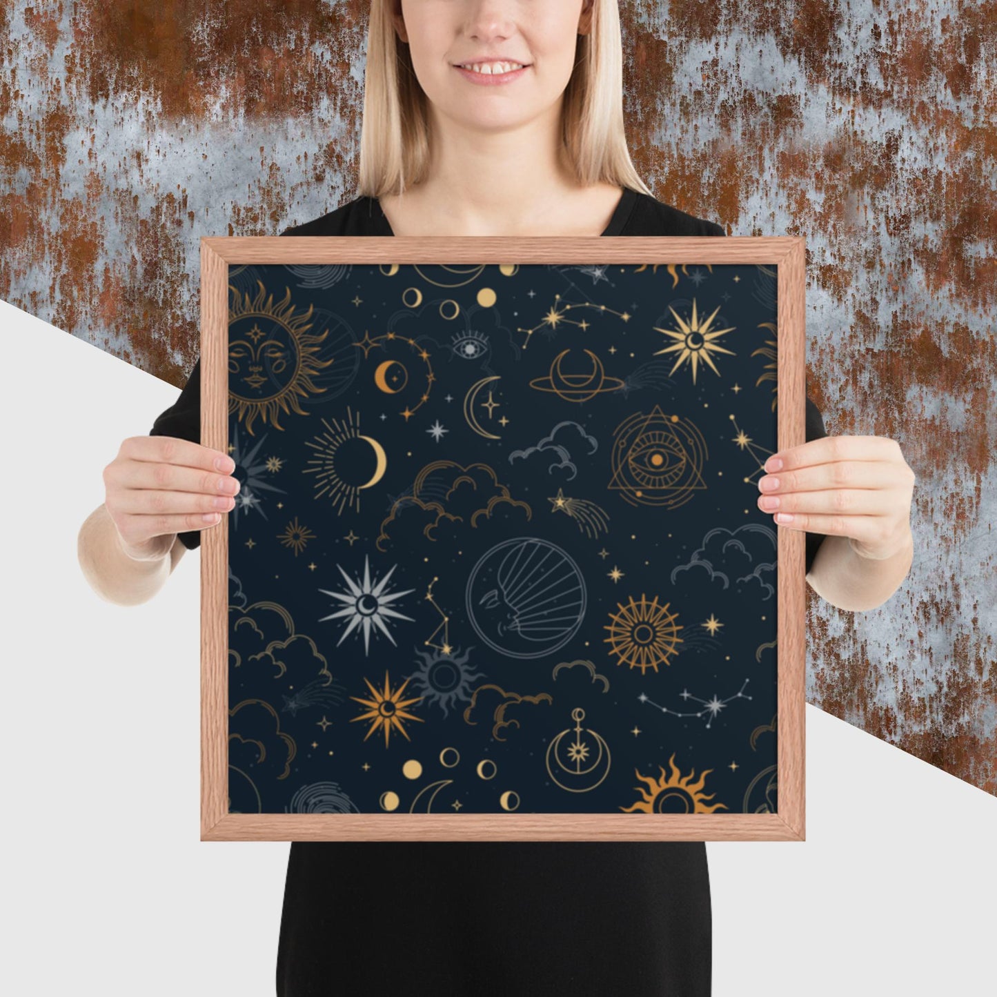 Pattern Art Framed Poster 19