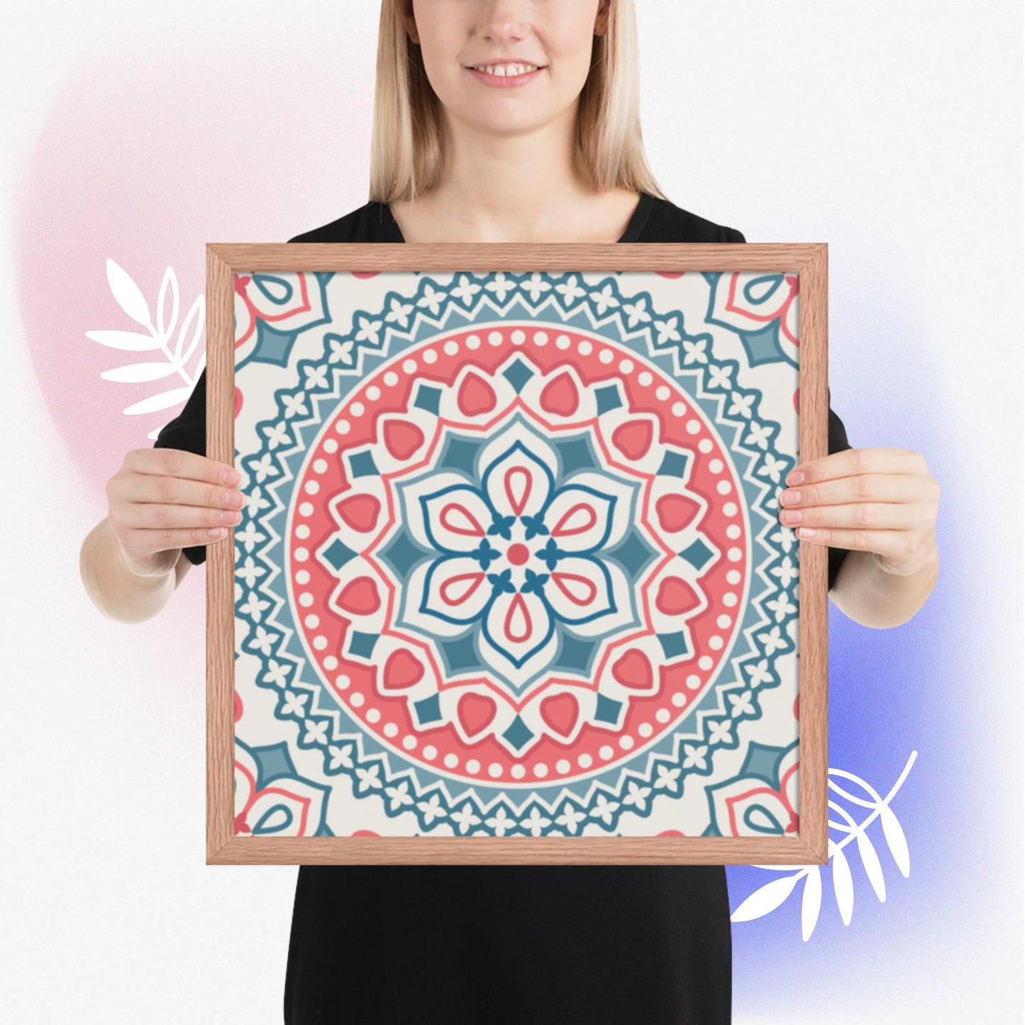 Pattern Art Framed Poster 34