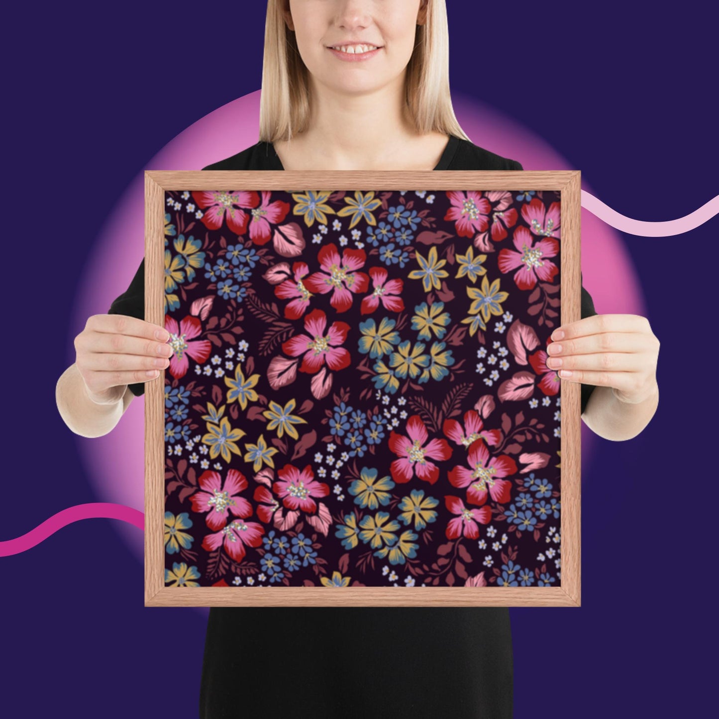 Pattern Art Framed Poster 39
