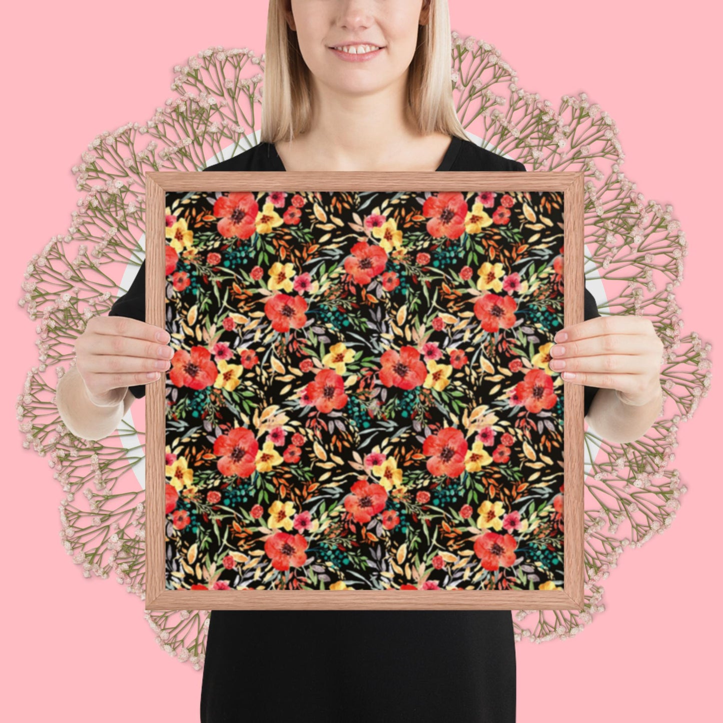 Pattern Art Framed Poster 44