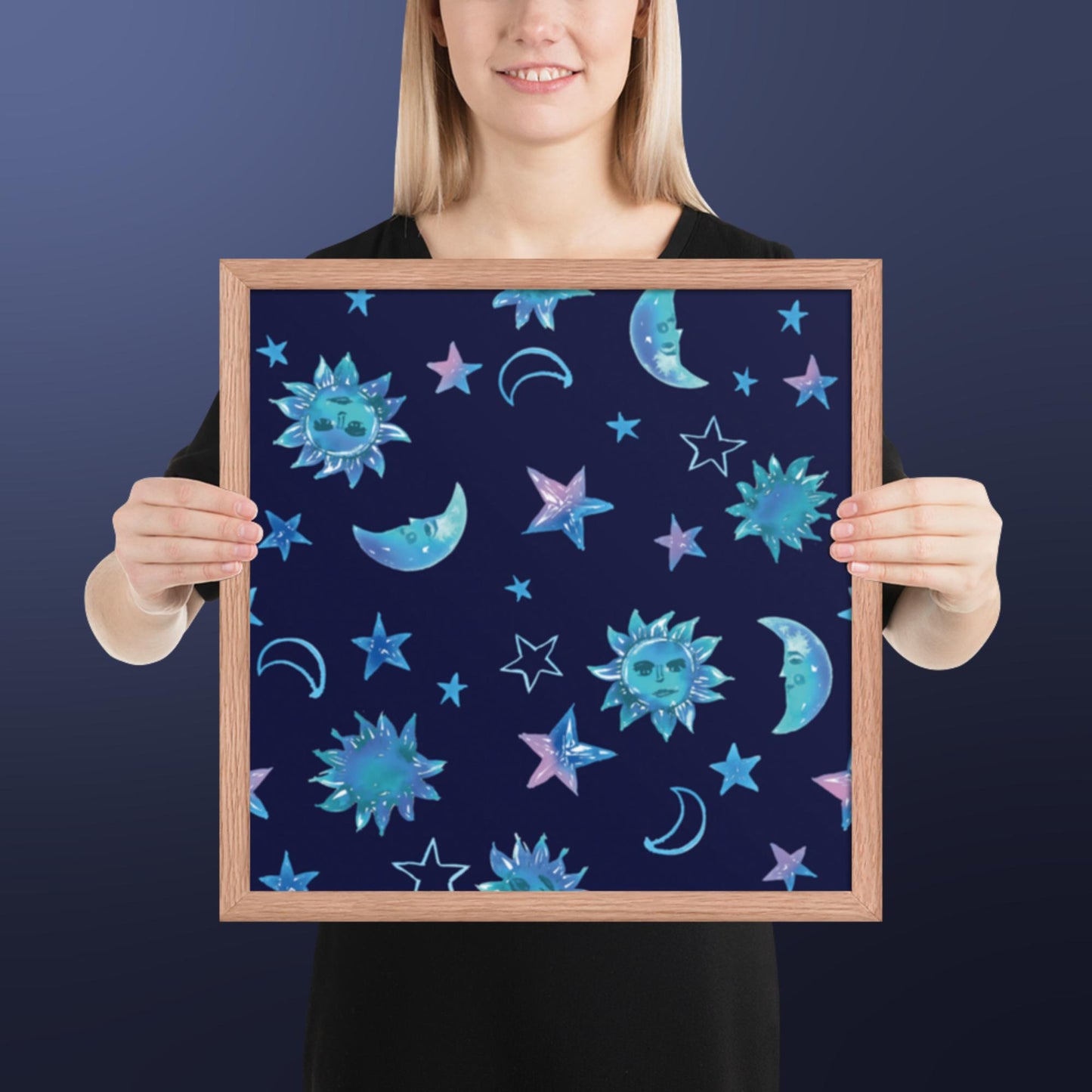 Pattern Art Framed Poster 48