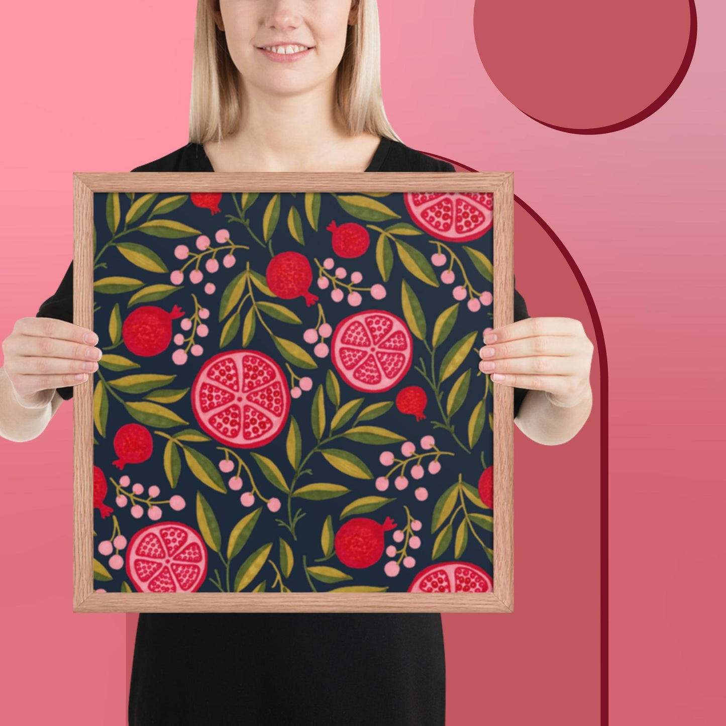 Pattern Art Framed Poster 50