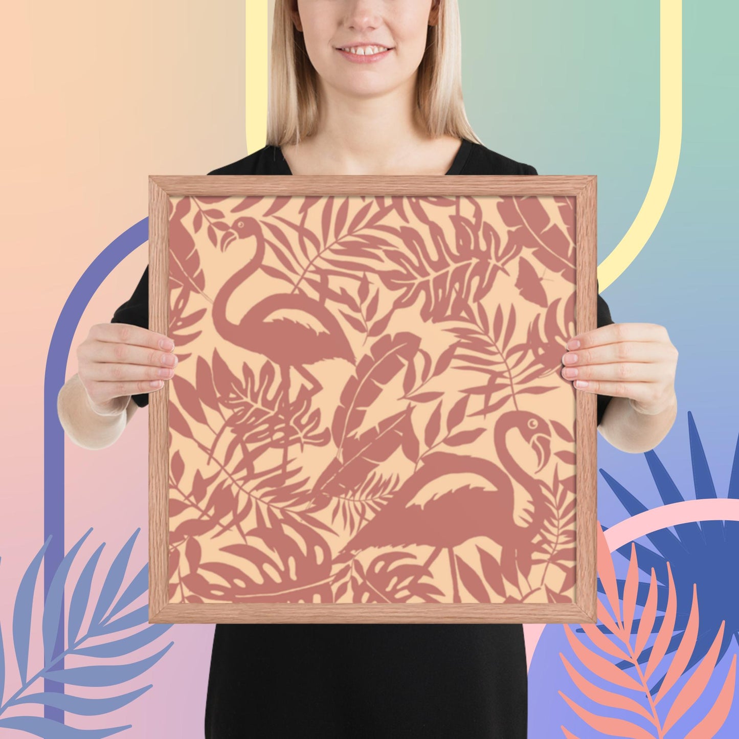Pattern Art Framed Poster 54