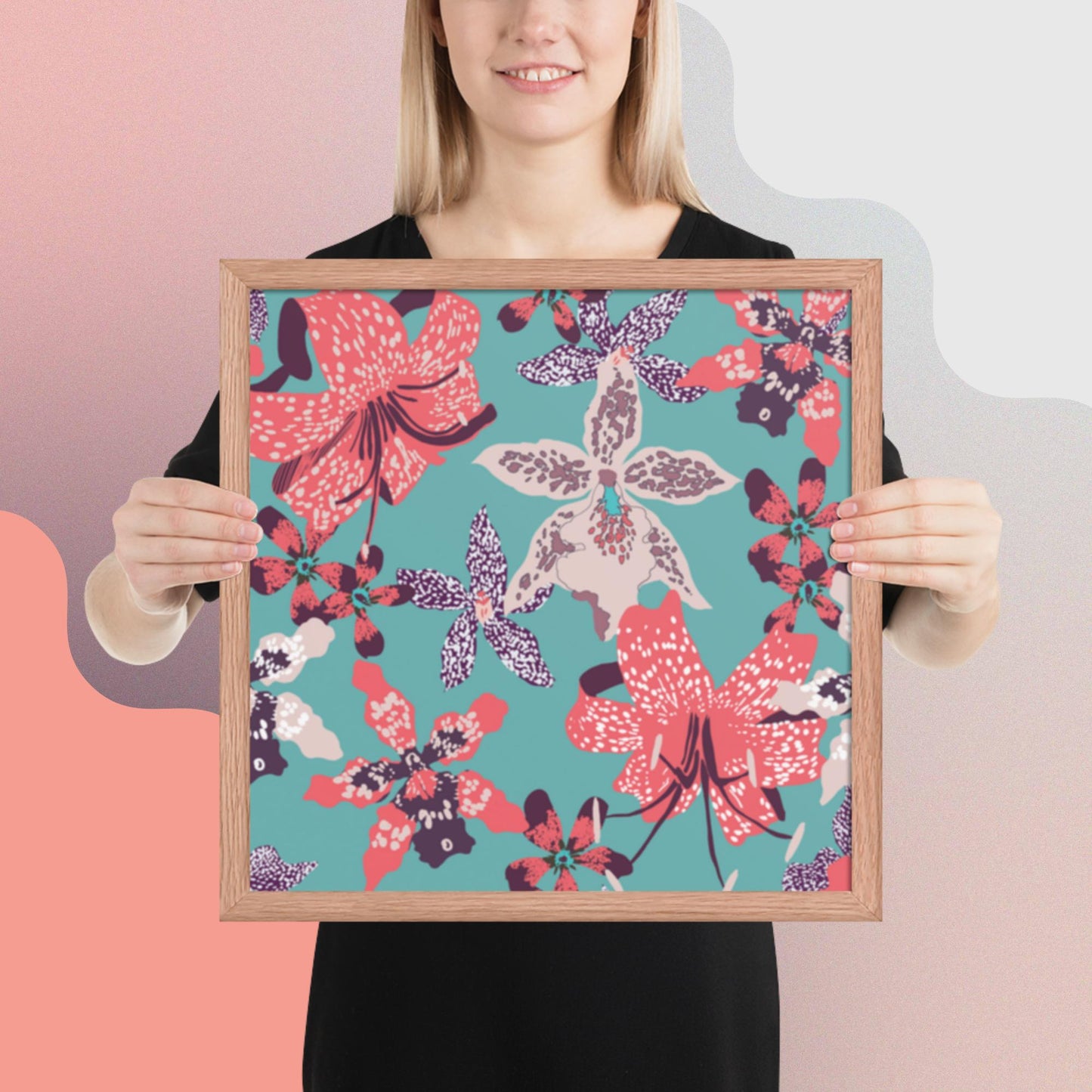 Pattern Art Framed Poster 60