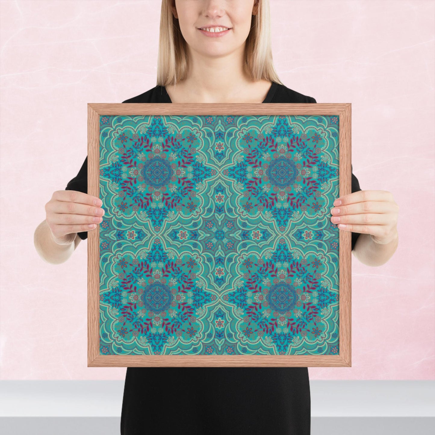 Pattern Art Framed Poster 64