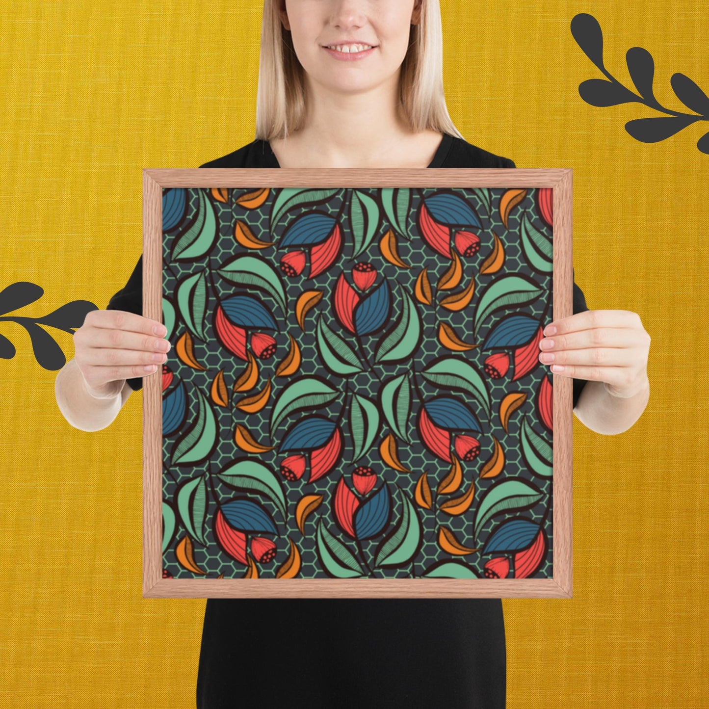 Pattern Art Framed Poster 65