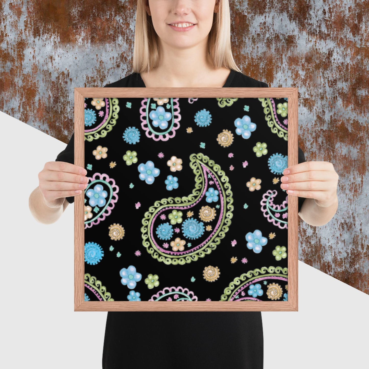 Pattern Art Framed Poster 69