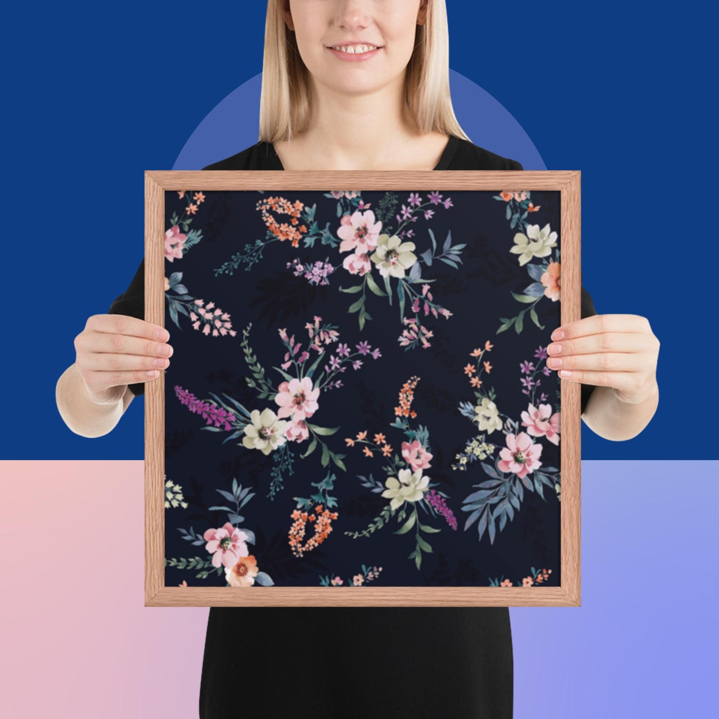 Pattern Art Framed Poster 100