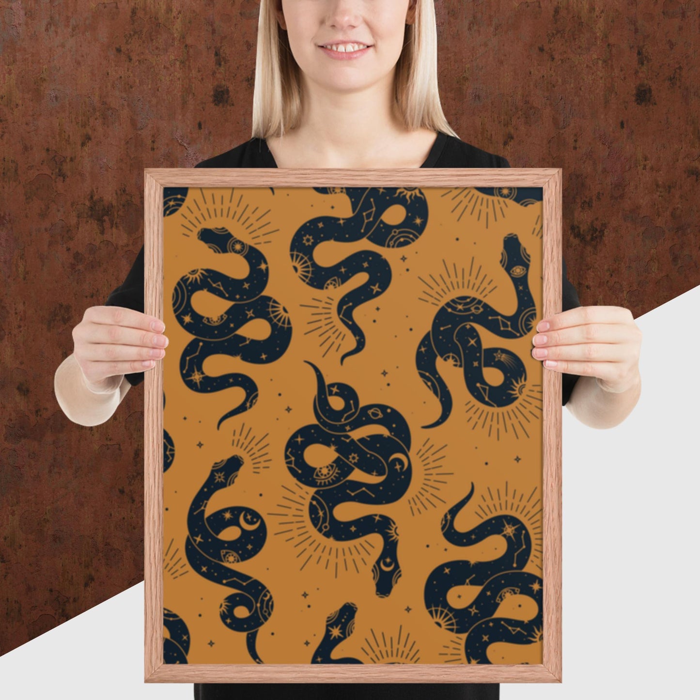 Pattern Art Framed Poster 2