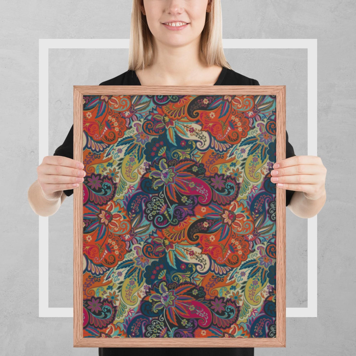 Pattern Art Framed Poster 8