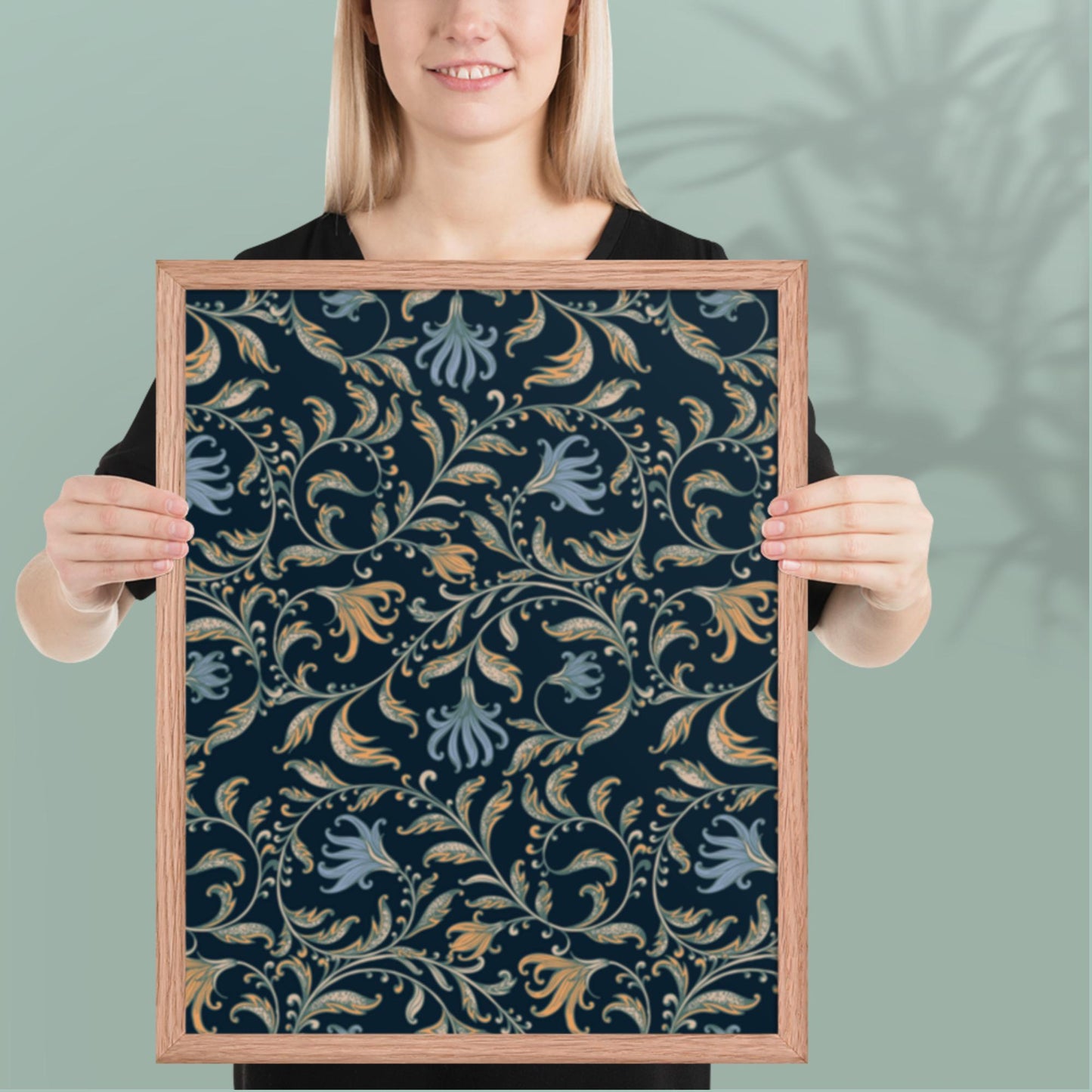 Pattern Art Framed Poster 17