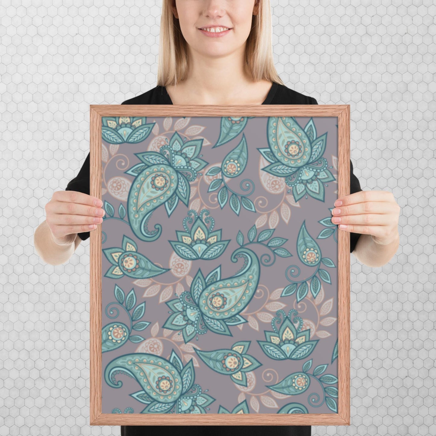 Pattern Art Framed Poster 18