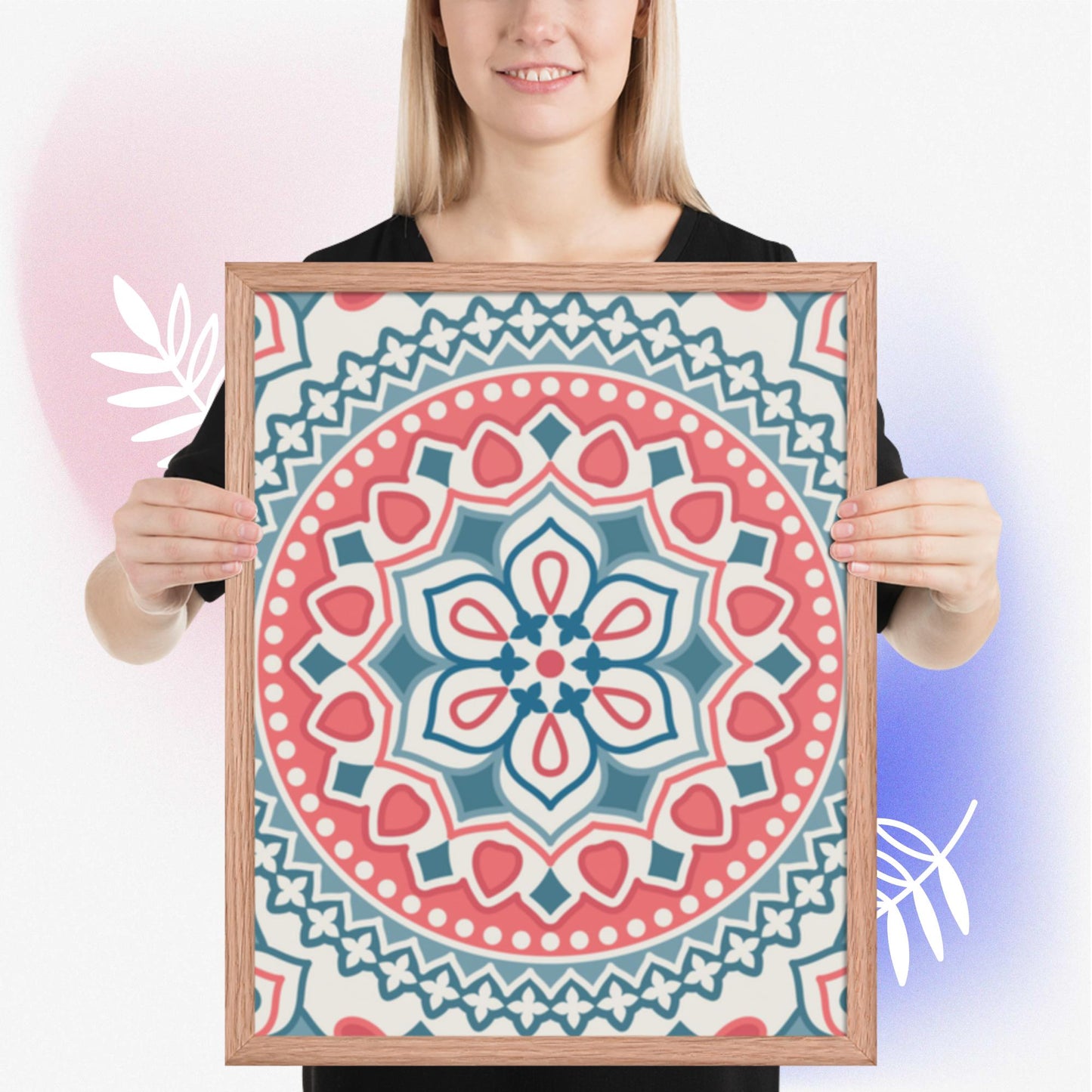 Pattern Art Framed Poster 34