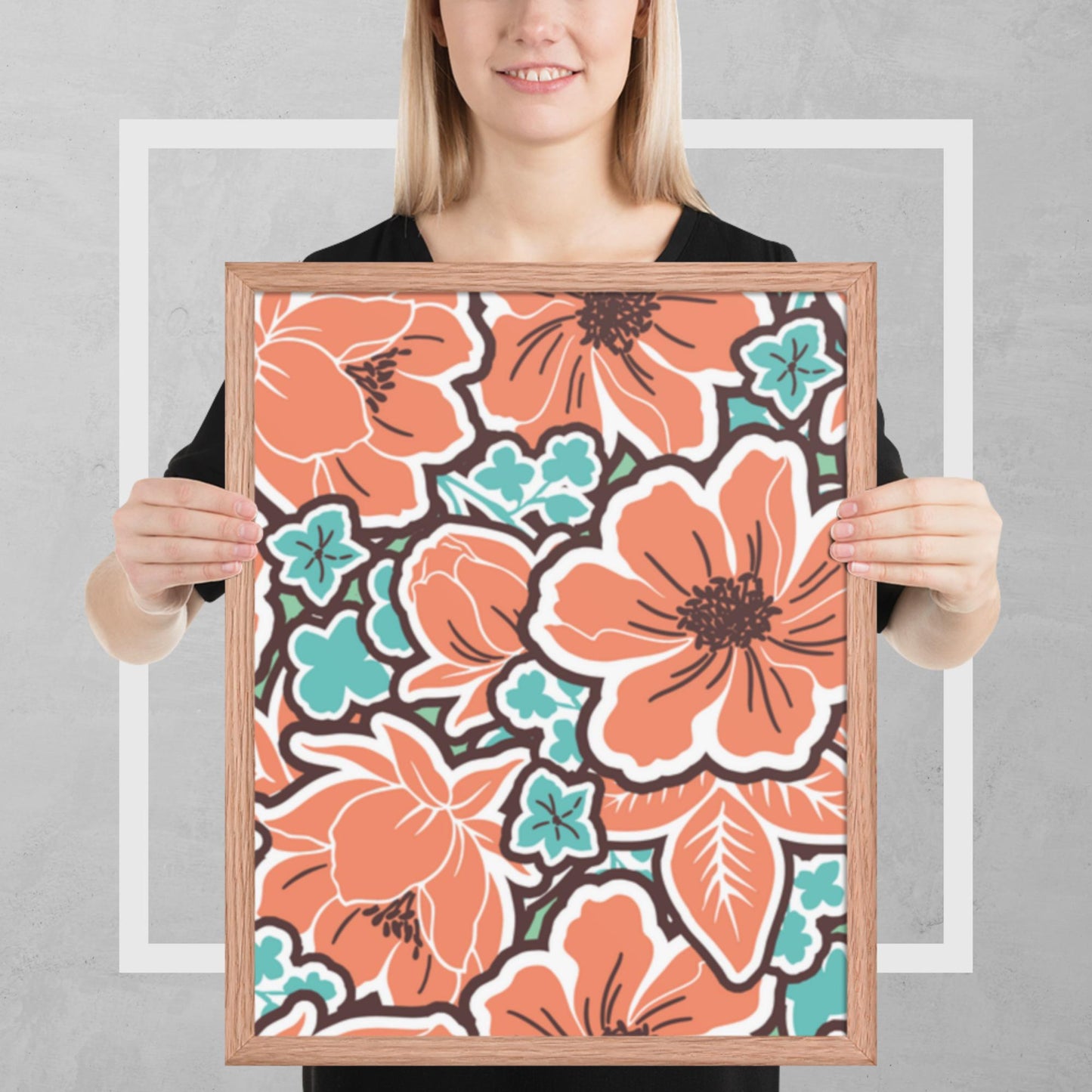 Pattern Art Framed Poster 37