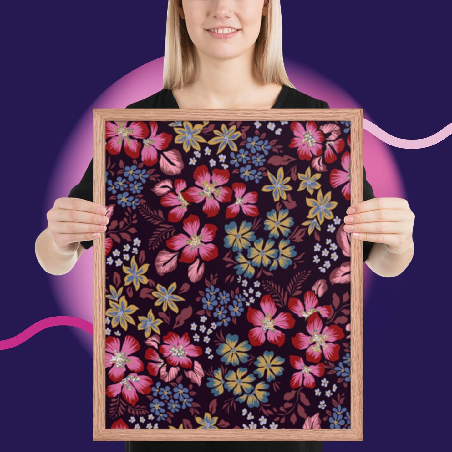 Pattern Art Framed Poster 39