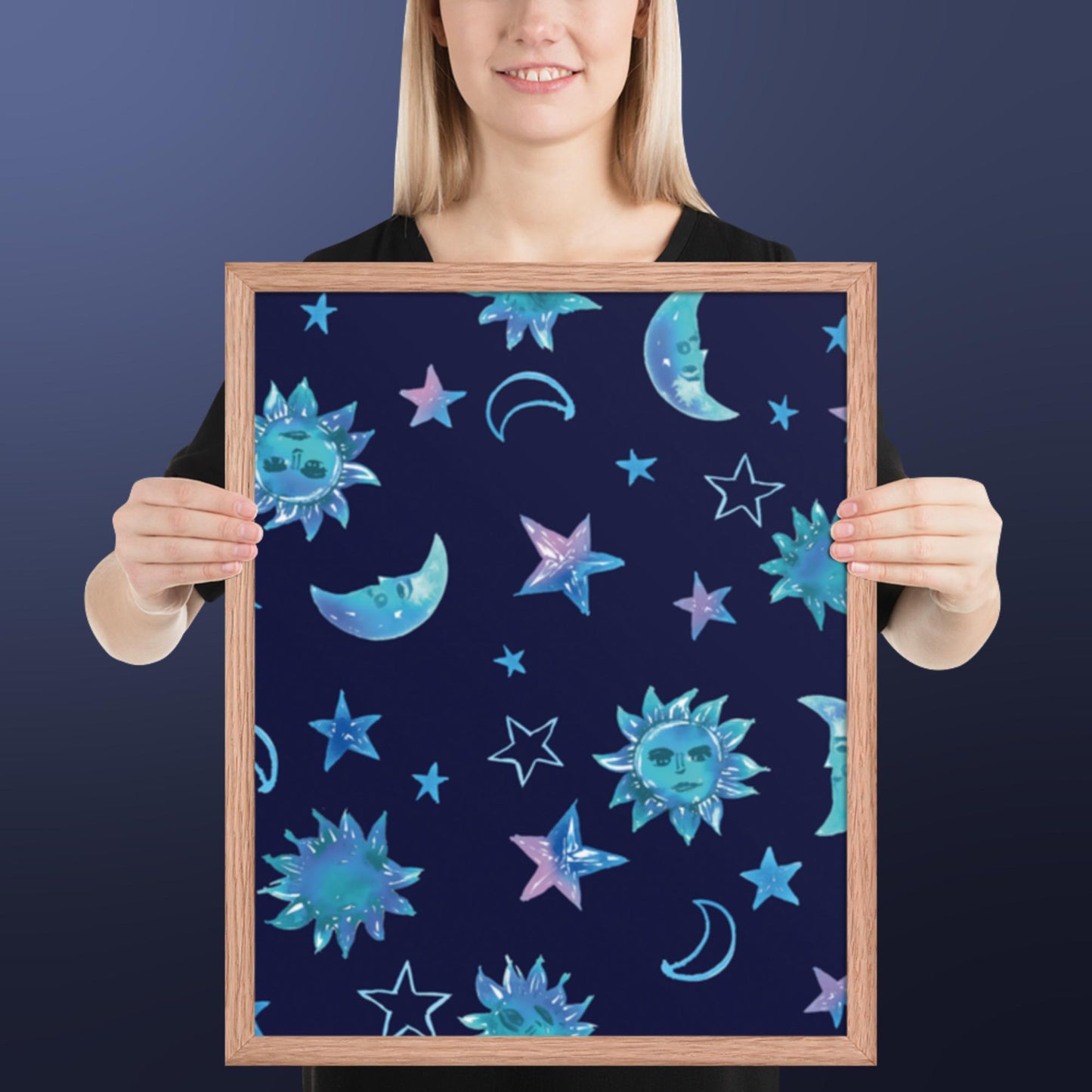 Pattern Art Framed Poster 48