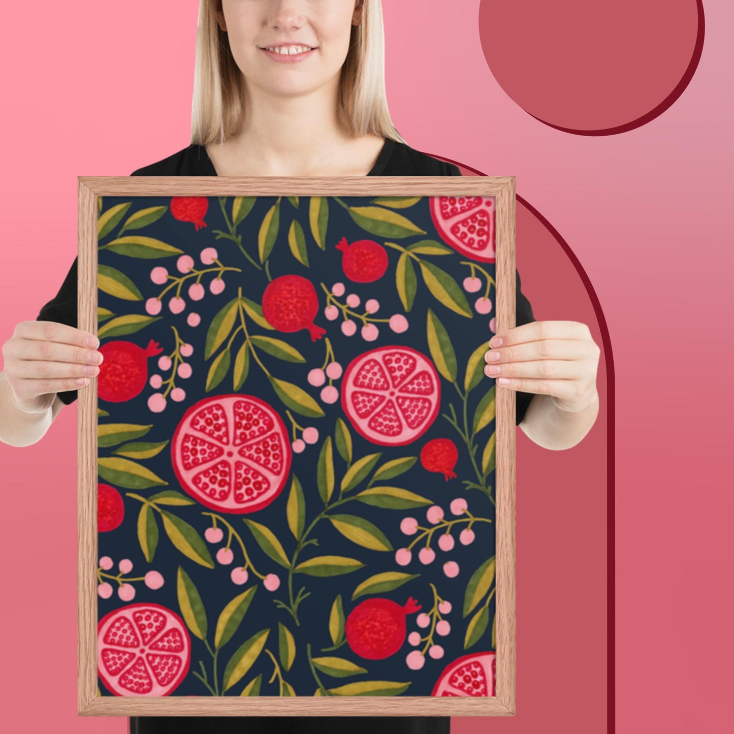 Pattern Art Framed Poster 50