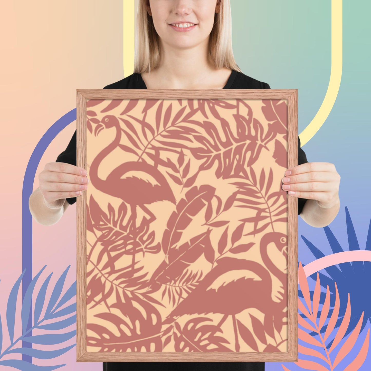 Pattern Art Framed Poster 54