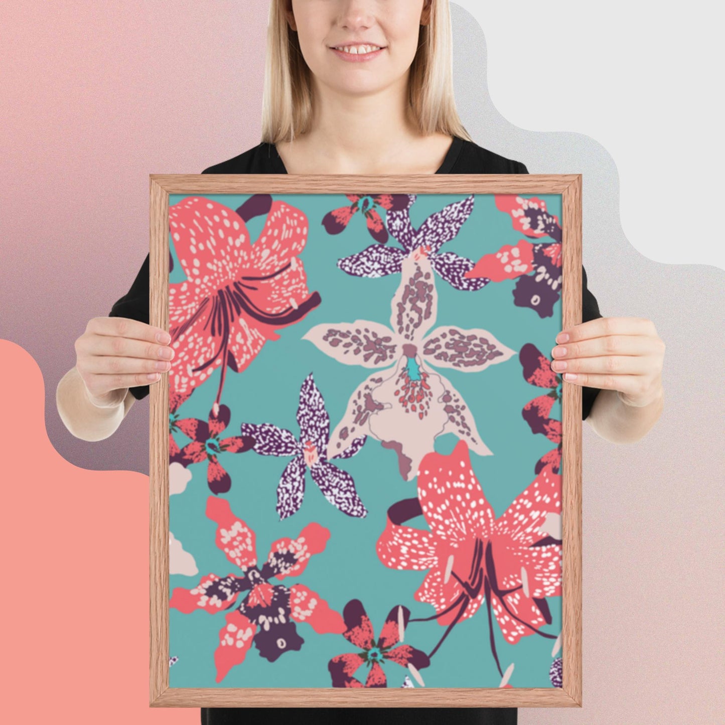 Pattern Art Framed Poster 60