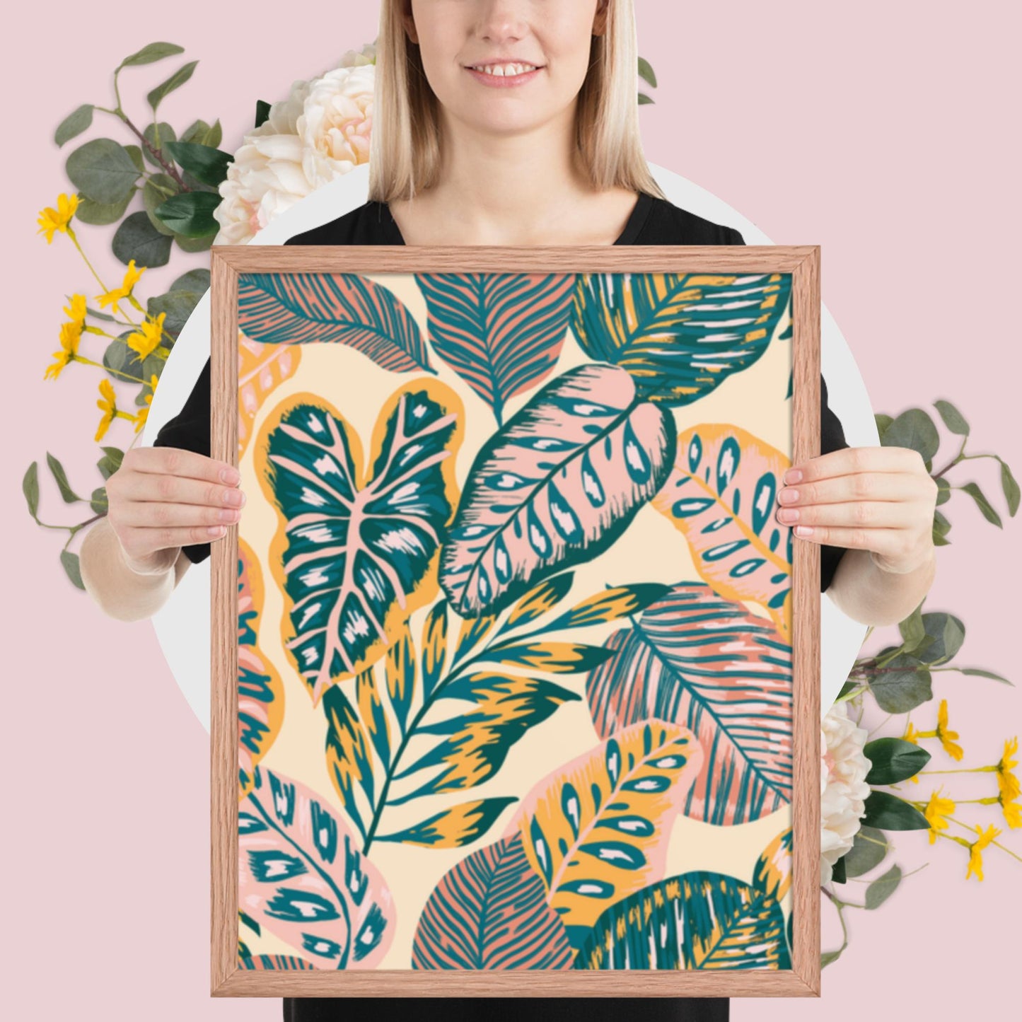 Pattern Art Framed Poster 62