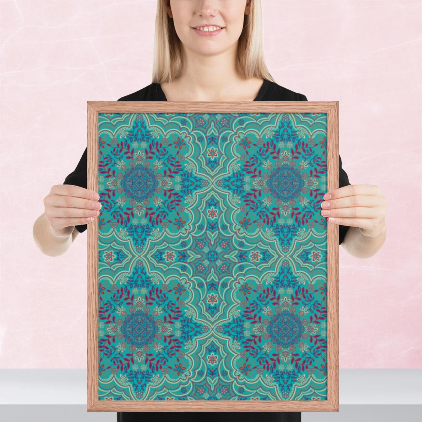 Pattern Art Framed Poster 64