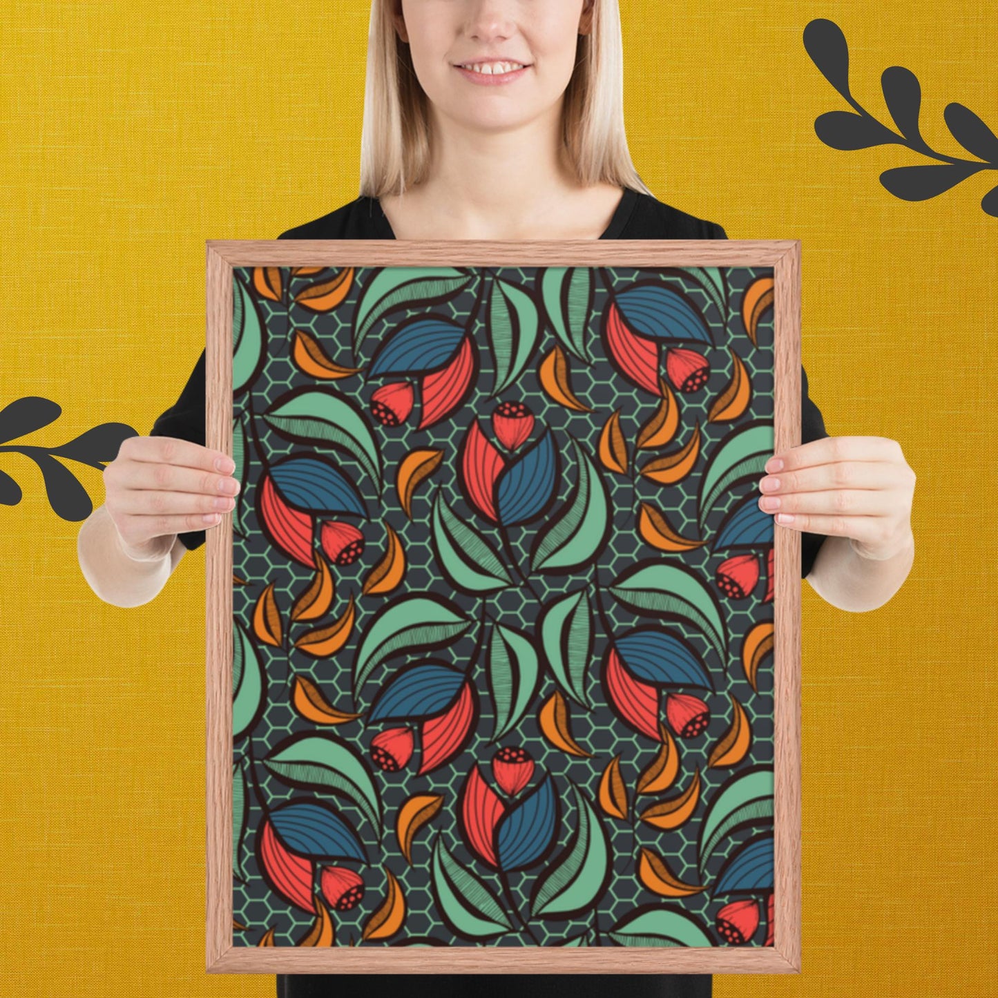 Pattern Art Framed Poster 65
