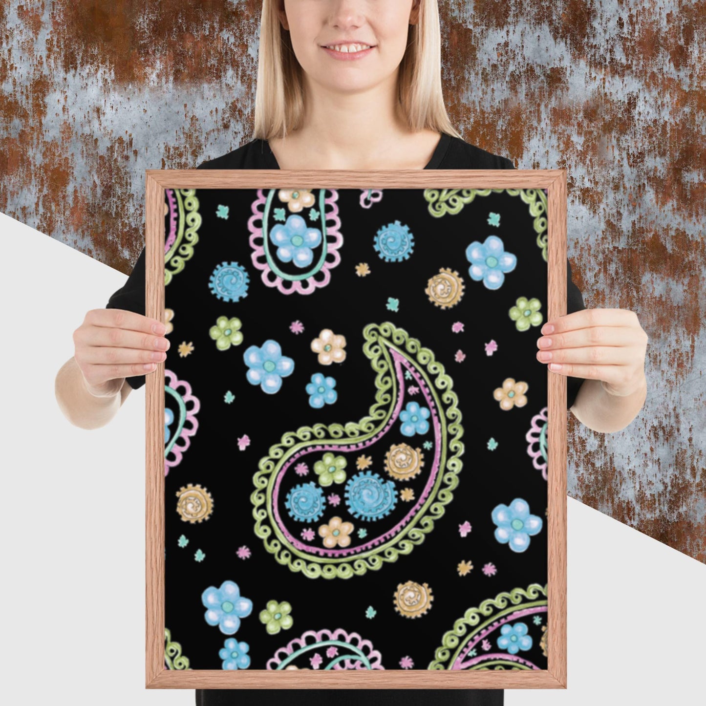 Pattern Art Framed Poster 69