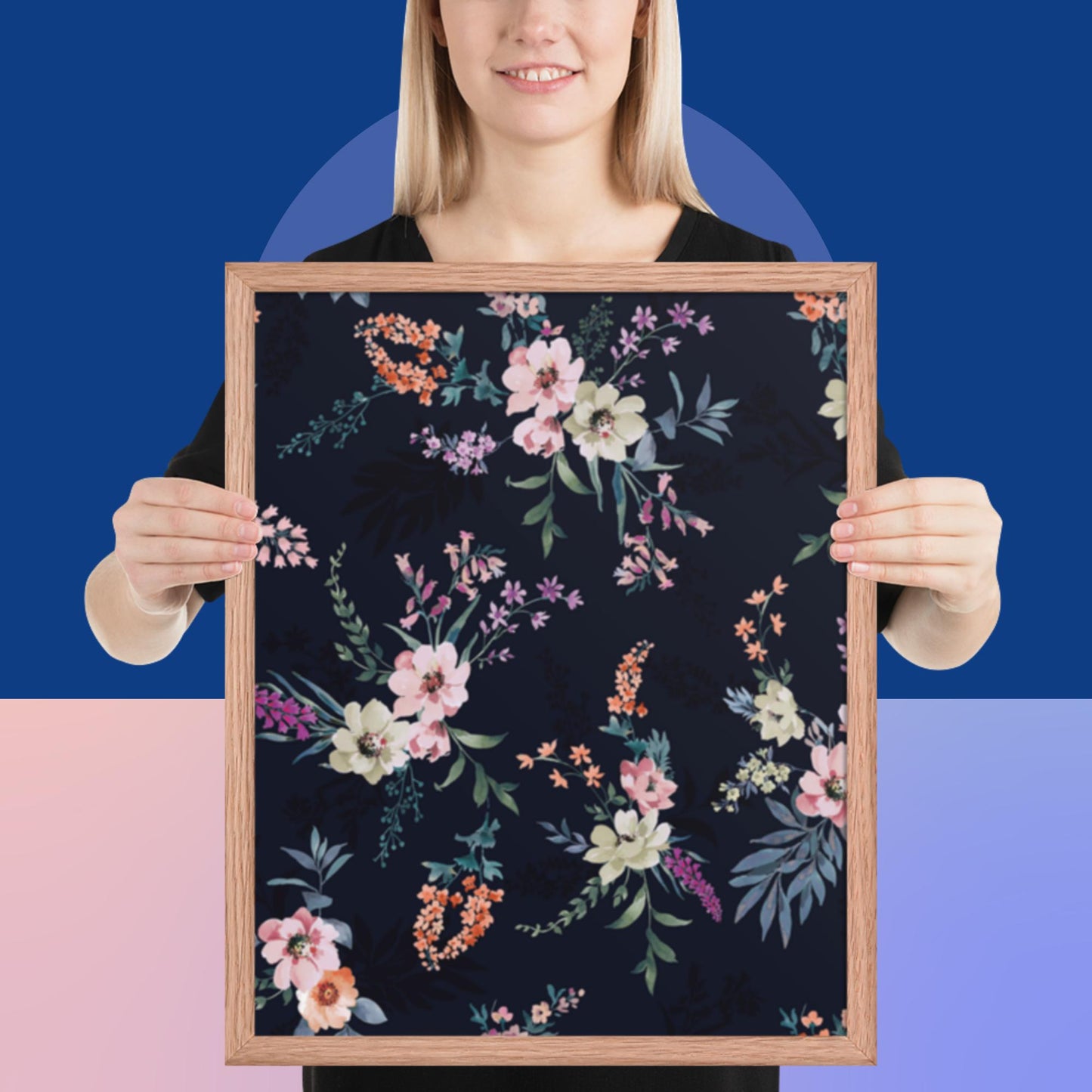 Pattern Art Framed Poster 100