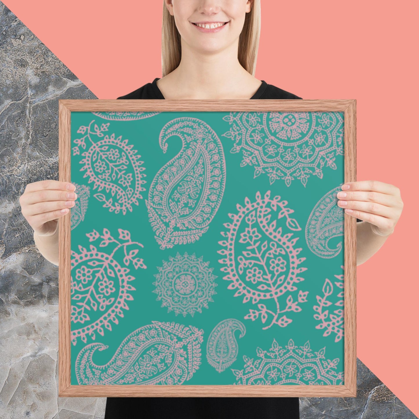 Pattern Art Framed Poster 1