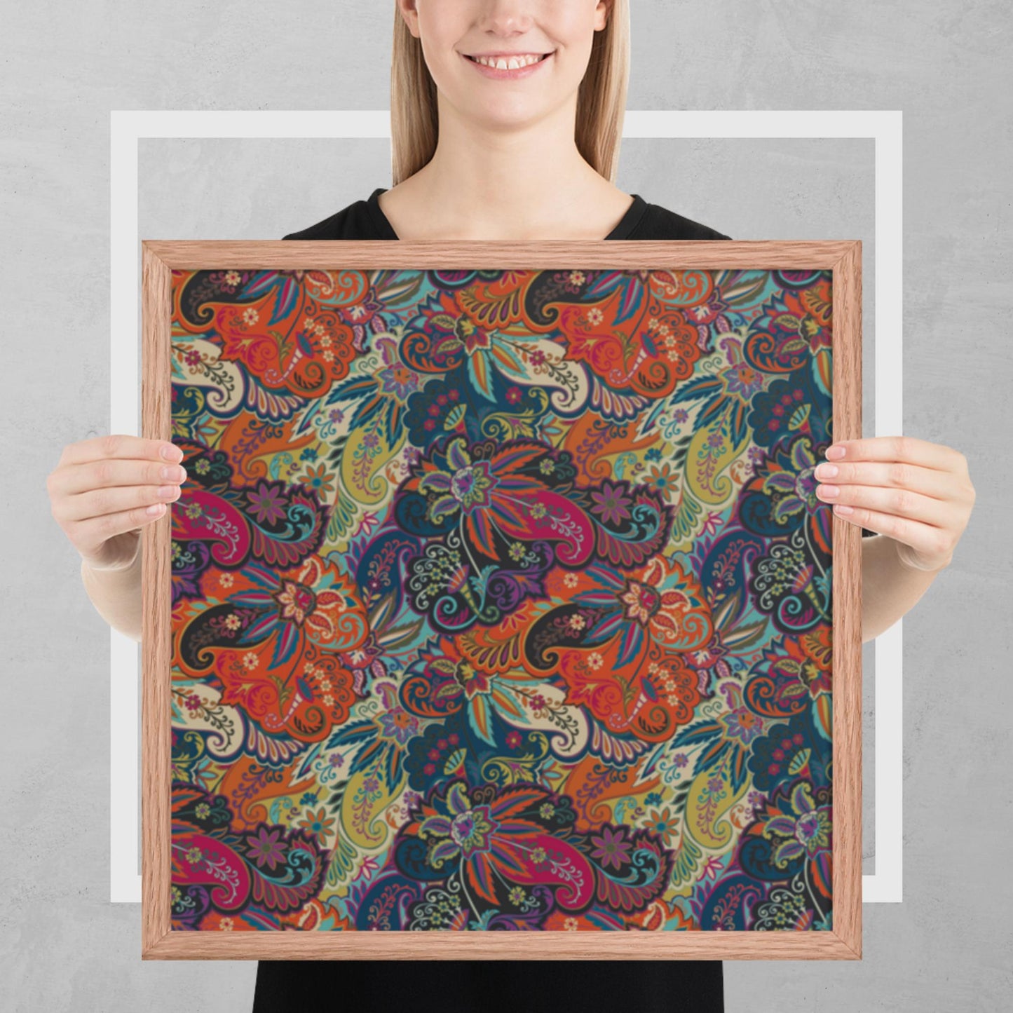 Pattern Art Framed Poster 8